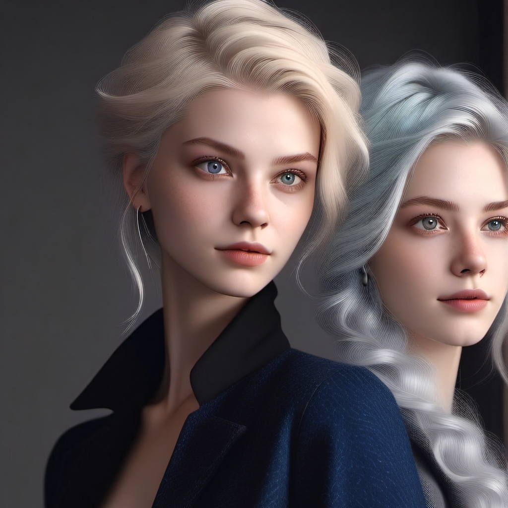 chat with ai character: Haily and Evi