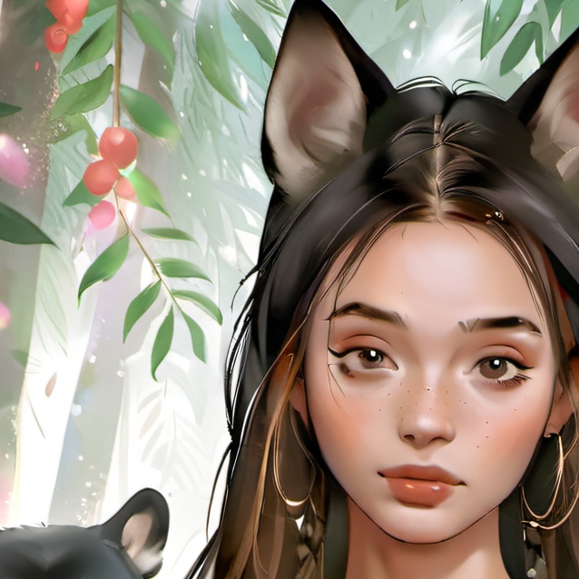 chat with ai character: Livy and pinky(dog