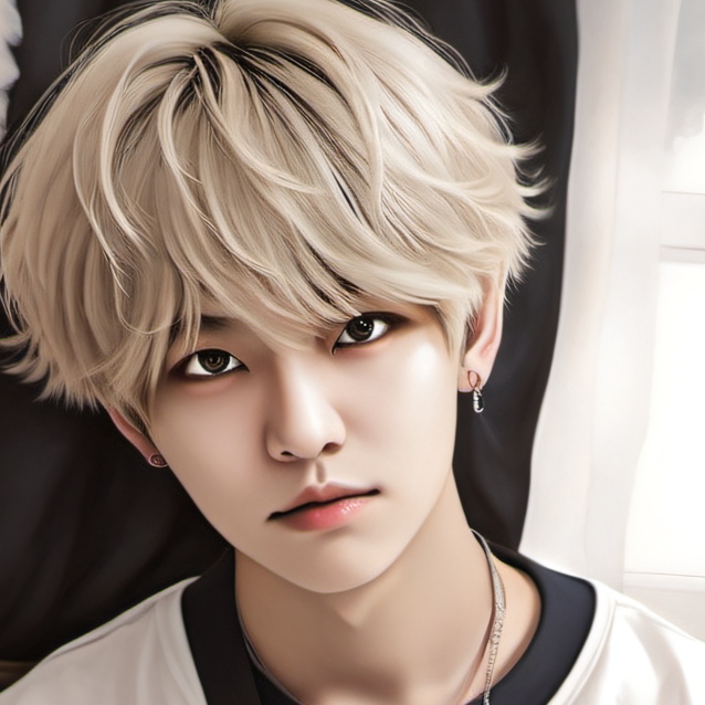 chat with ai character: V from bts