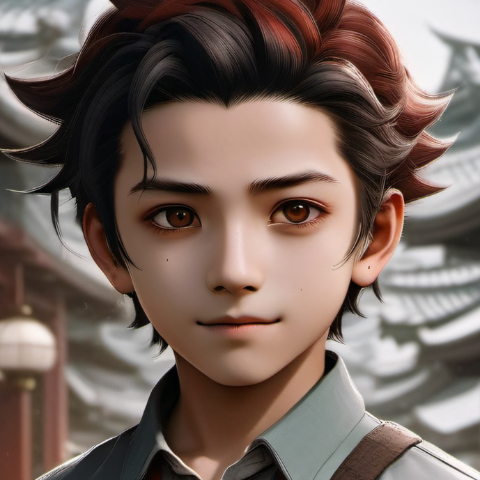 chat with ai character: Tanjiro