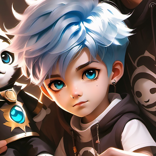 chat with ai character: Blue family berry