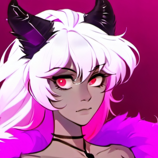 chat with ai character: girl angel dust