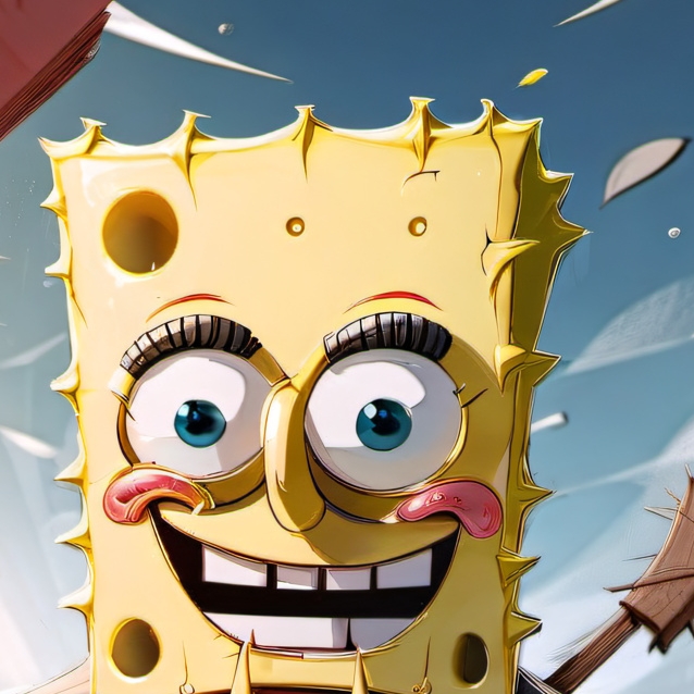 chat with ai character: spongebobby