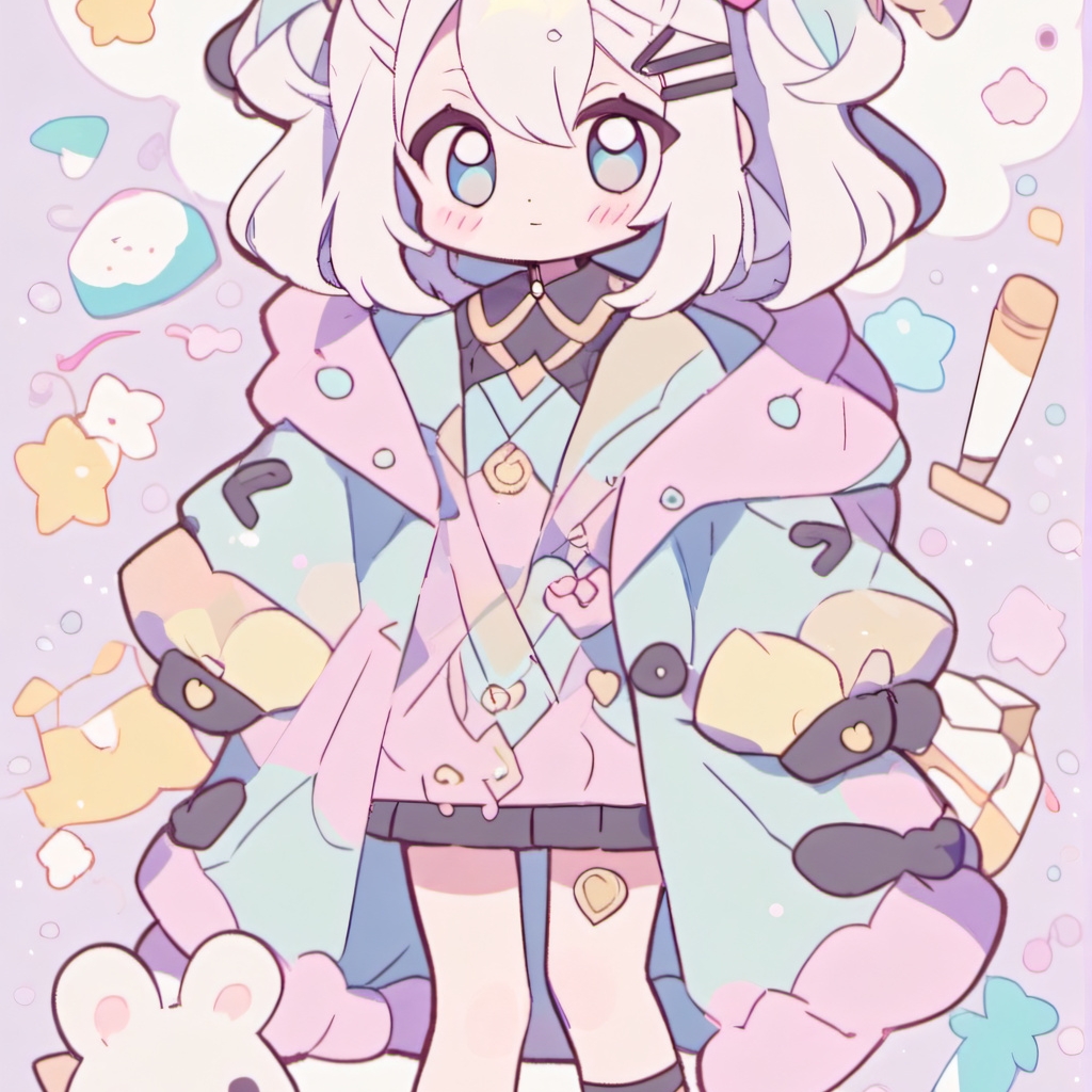 chat with ai character: cute little 