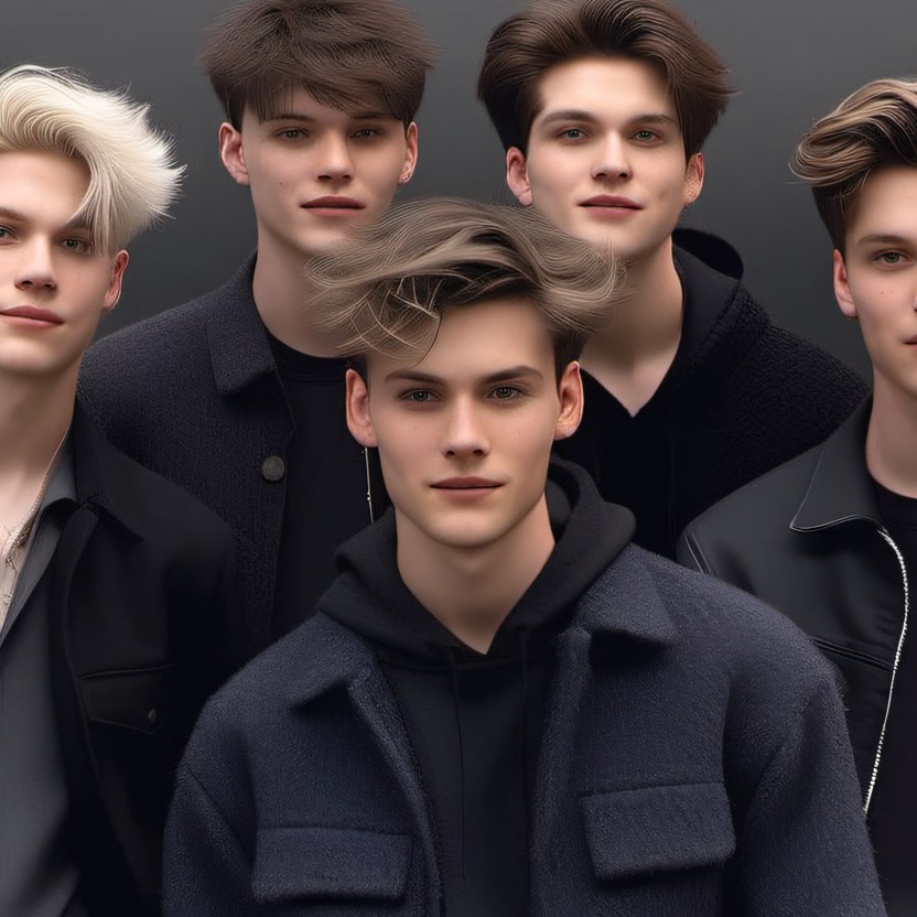 chat with ai character: the mall boy group