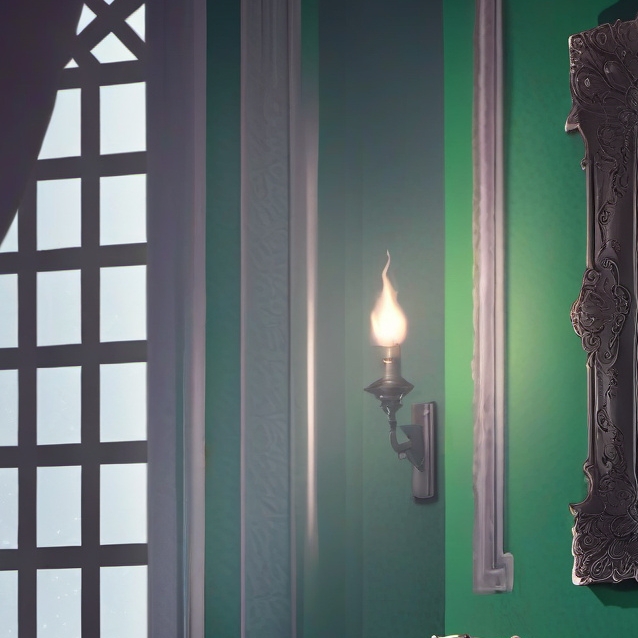 chat with ai character: haunted house