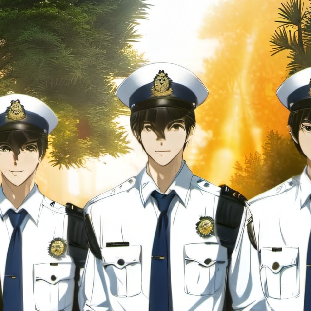 chat with ai character: 3 cops