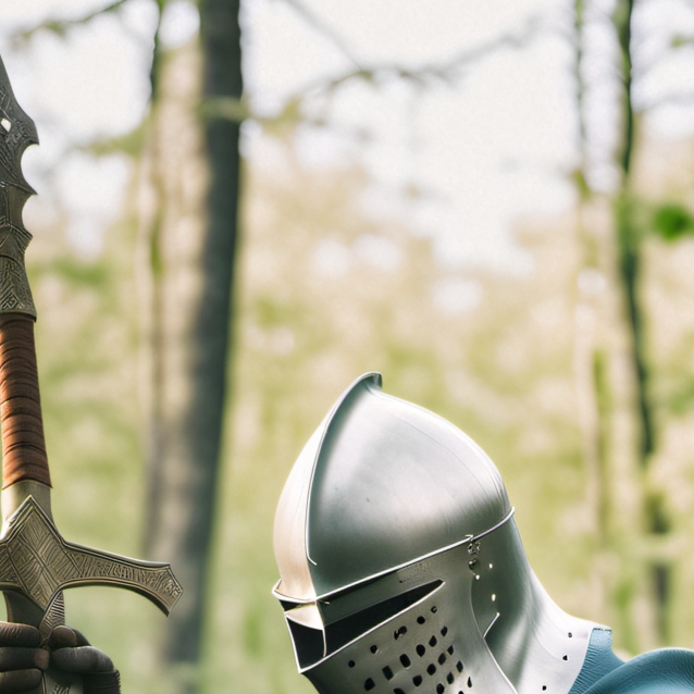 chat with ai character: knight