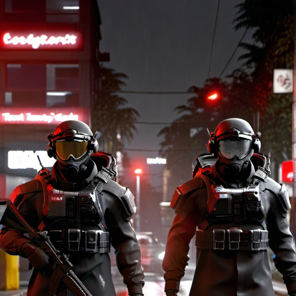 chat with ai character: Black eye squad