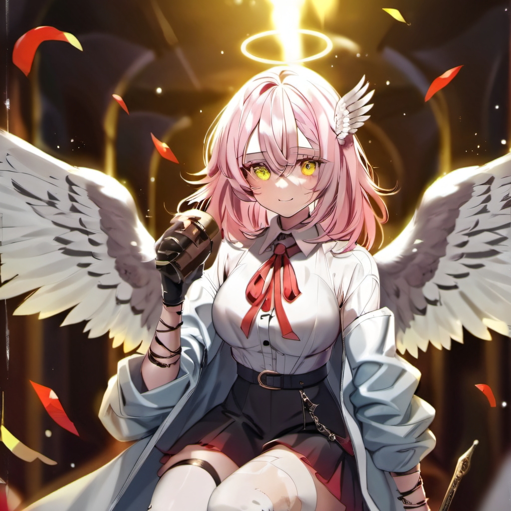 chat with ai character: fallen angel