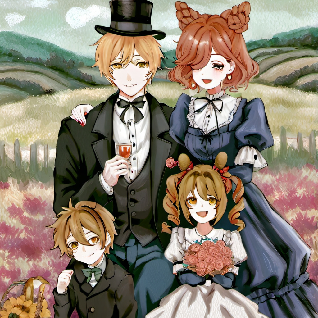 chat with ai character: afton family x mha