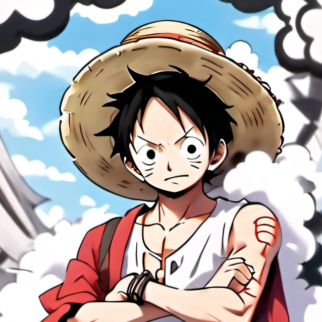 chat with ai character: Luffy