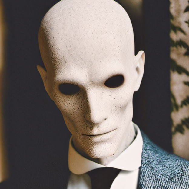 chat with ai character: Slender man