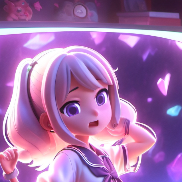 chat with ai character: komahina game