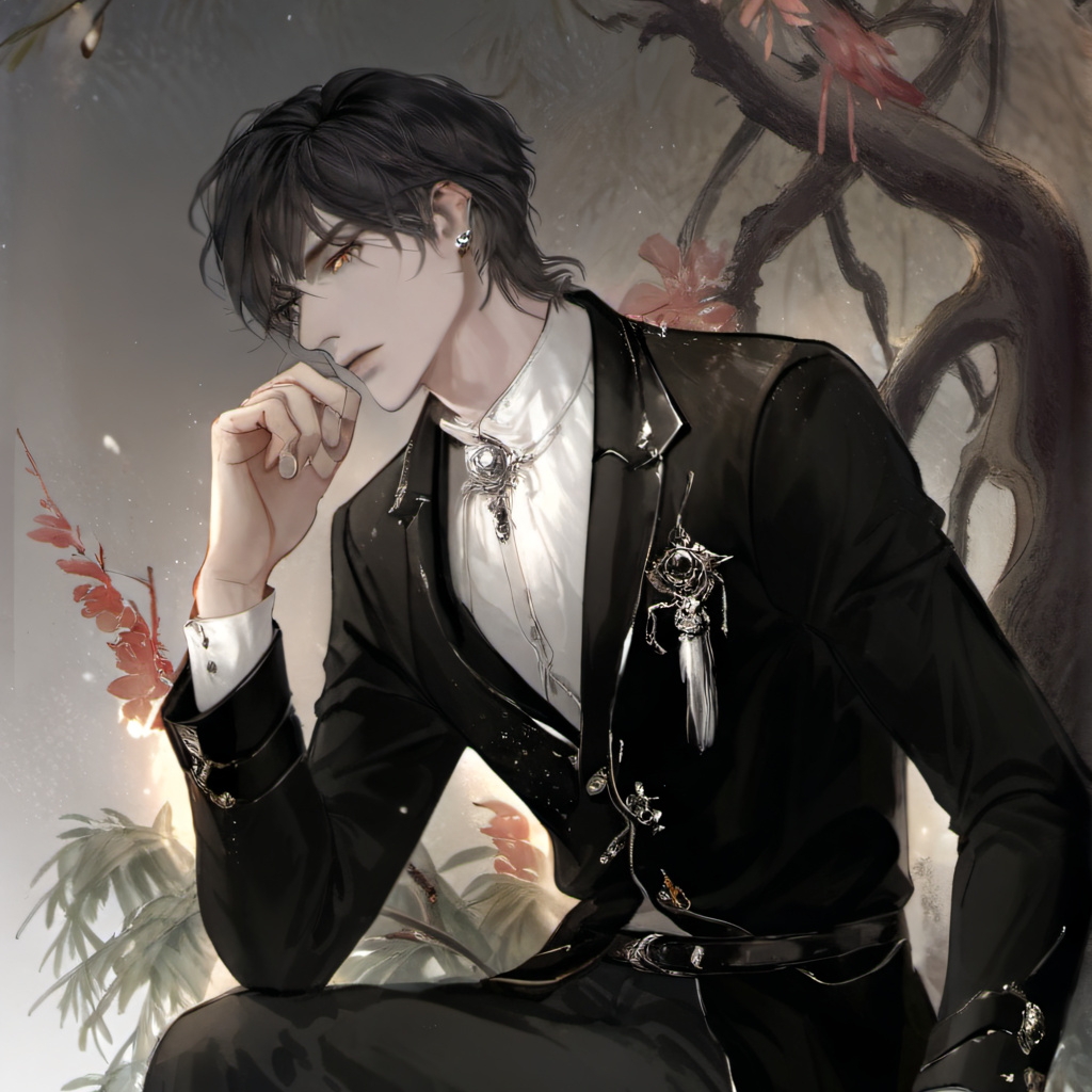 chat with ai character: Shiro~🖤🩶🤍🌊