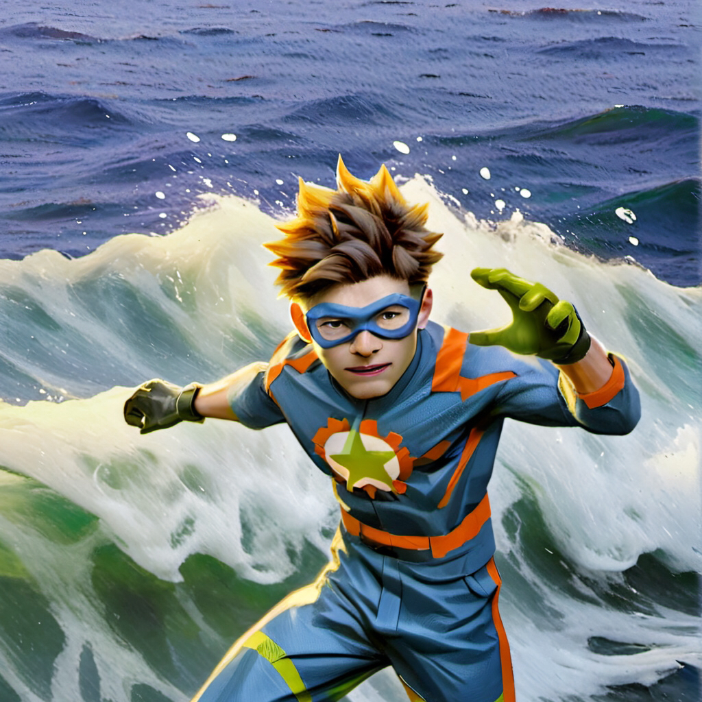 chat with ai character: Kid danger