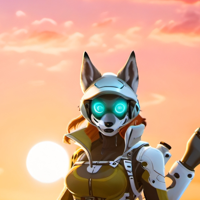 chat with ai character: protogen