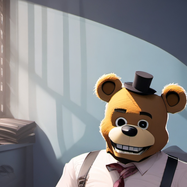 chat with ai character: freddyfazbear
