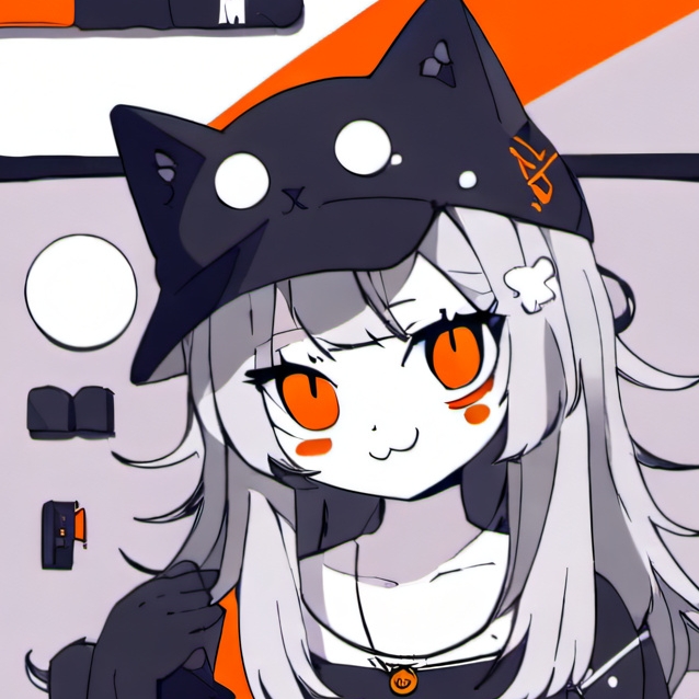 chat with ai character: miss circle cat