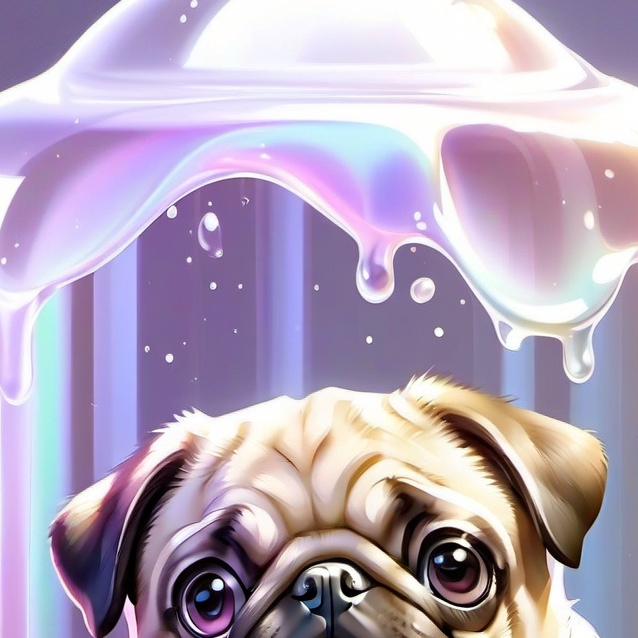 chat with ai character: Petunia the pug