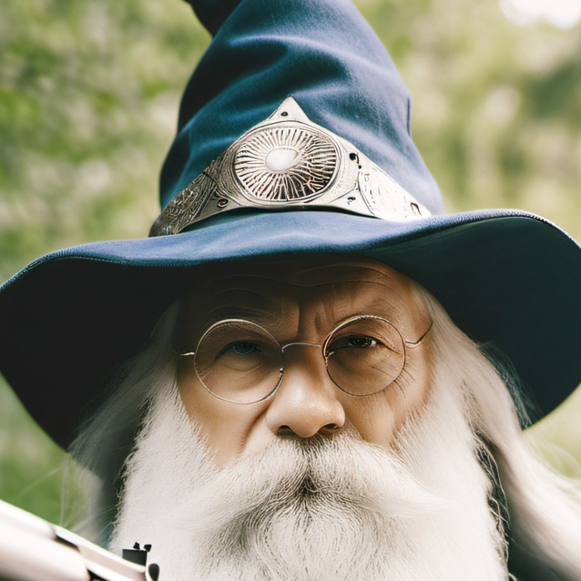 chat with ai character: Revolver Wizard