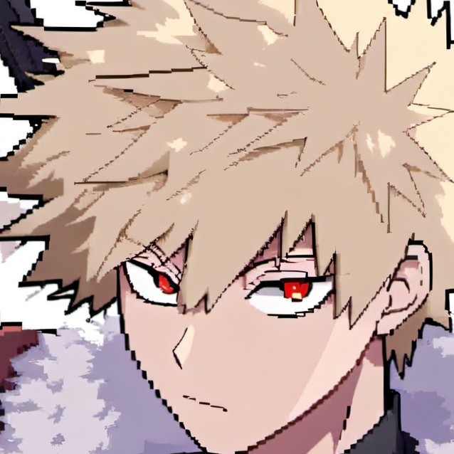 chat with ai character: Bakugo-Aged up. 