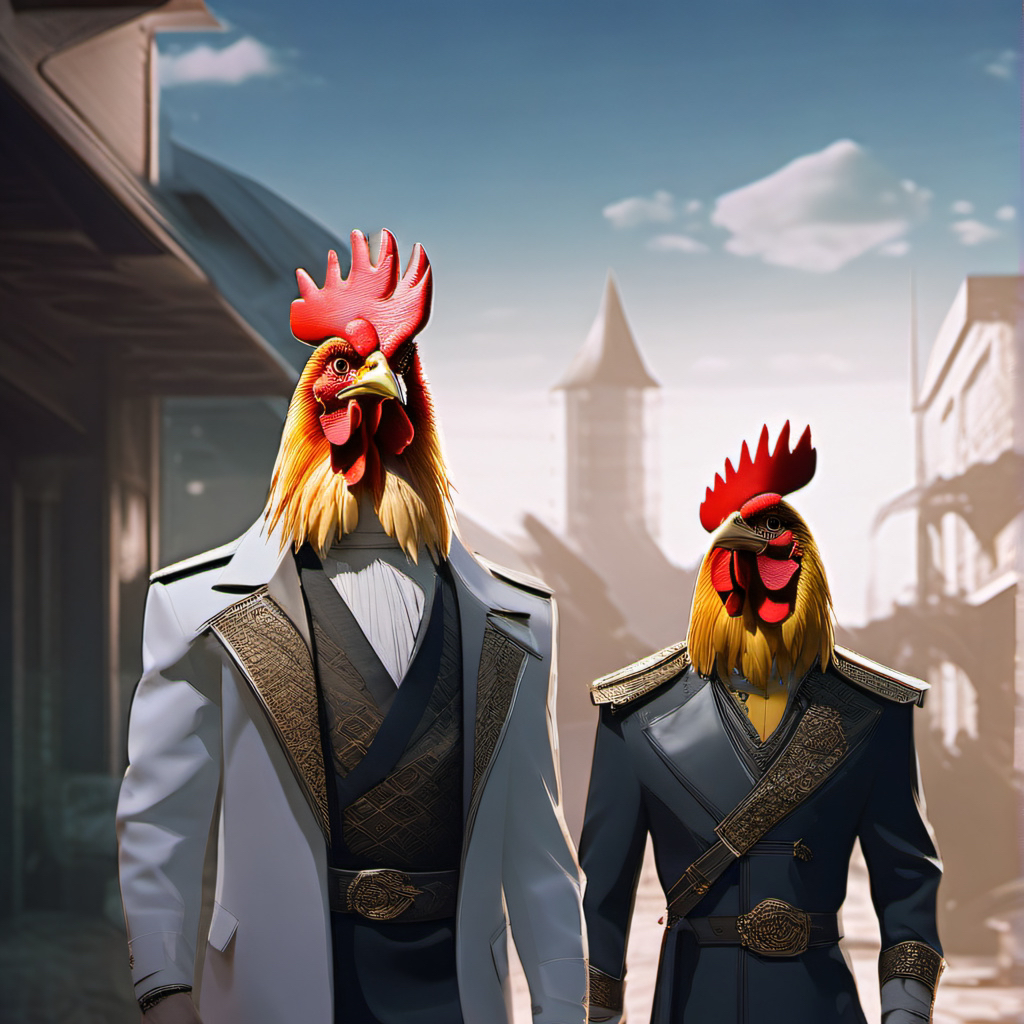 chat with ai character: Royal Chickens