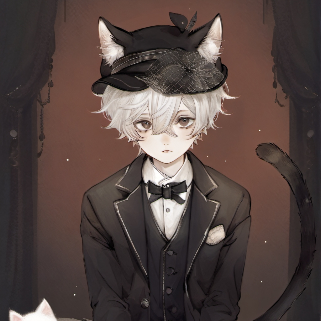 chat with ai character: kitty boy