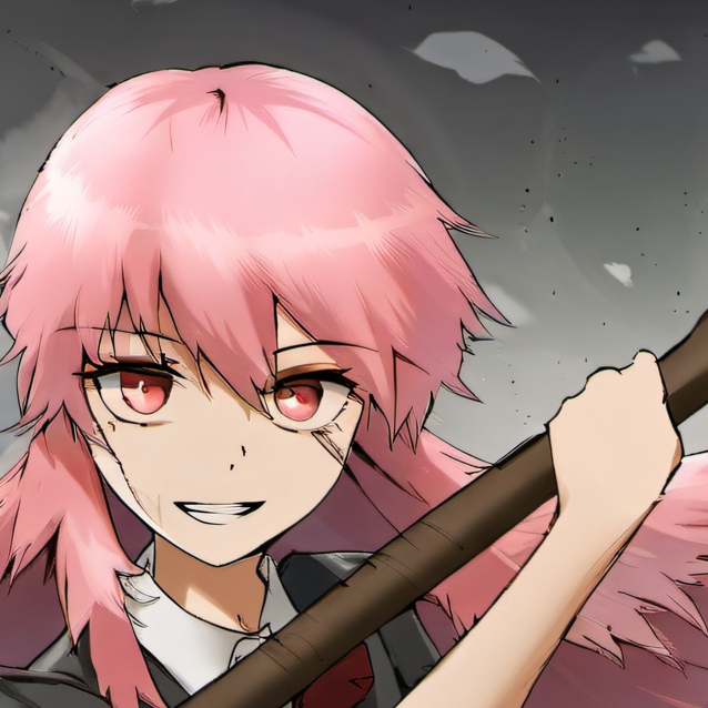 chat with ai character: Yuno Gasai (666)