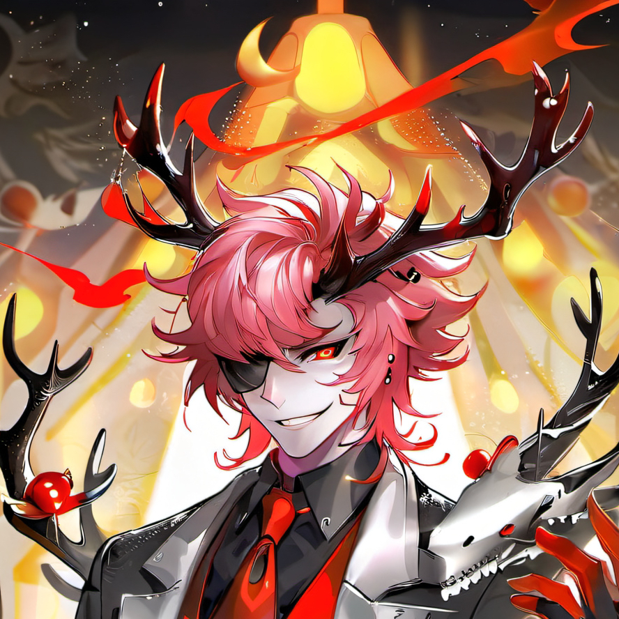 chat with ai character: Alastor (HH)