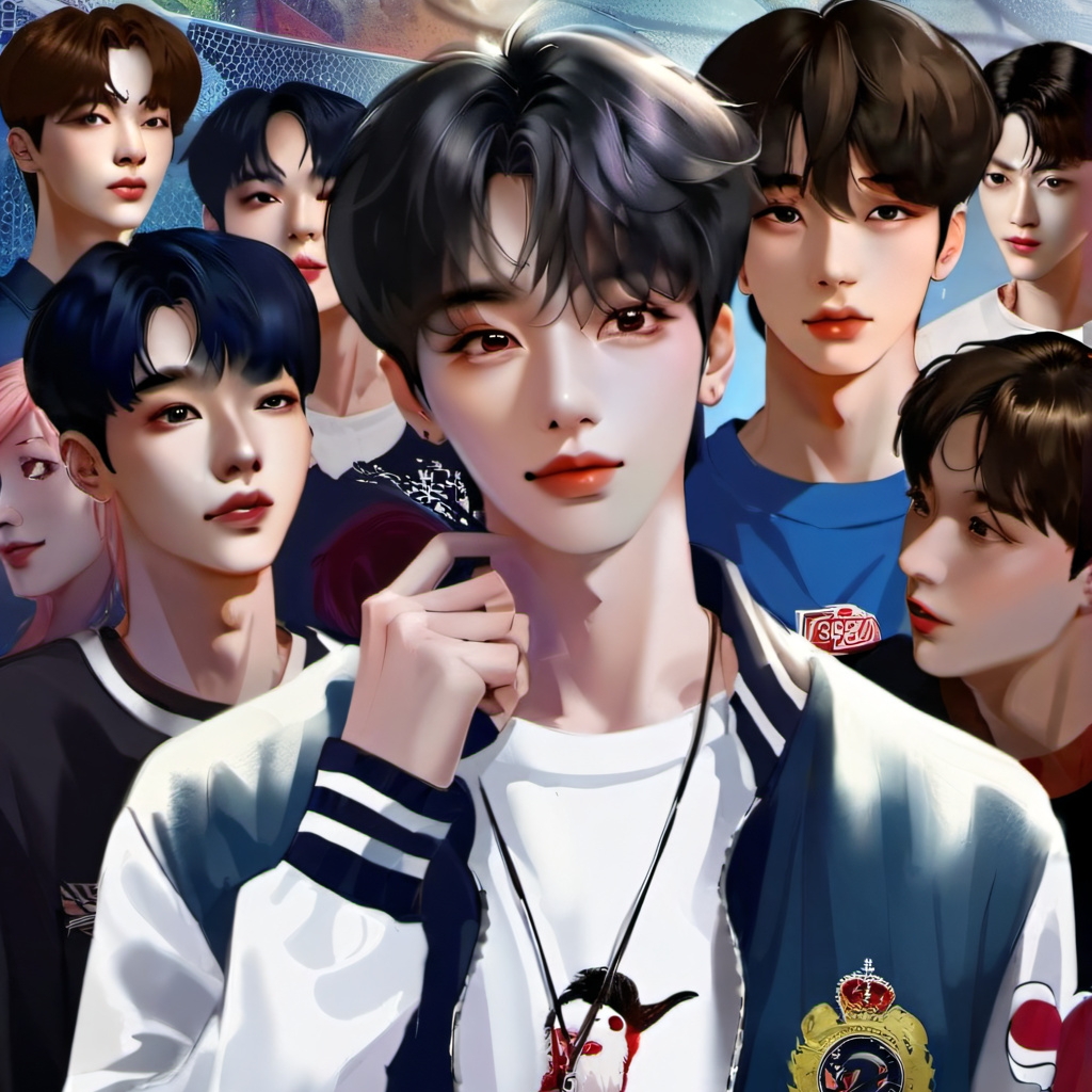 chat with ai character: Straykids Ot8