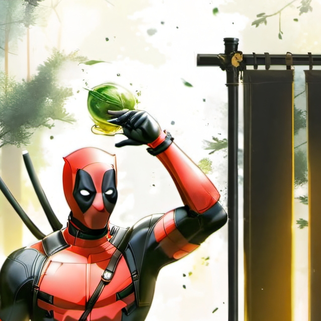 chat with ai character: Deadpool 💗💗💗💗