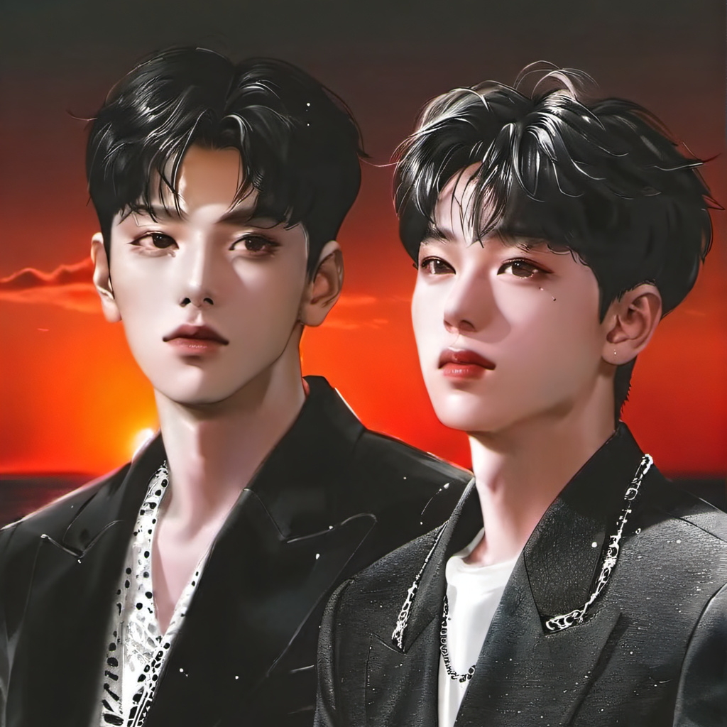 chat with ai character: V and Jungkook