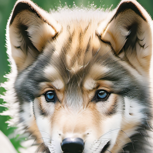 chat with ai character: A Wolf Cub