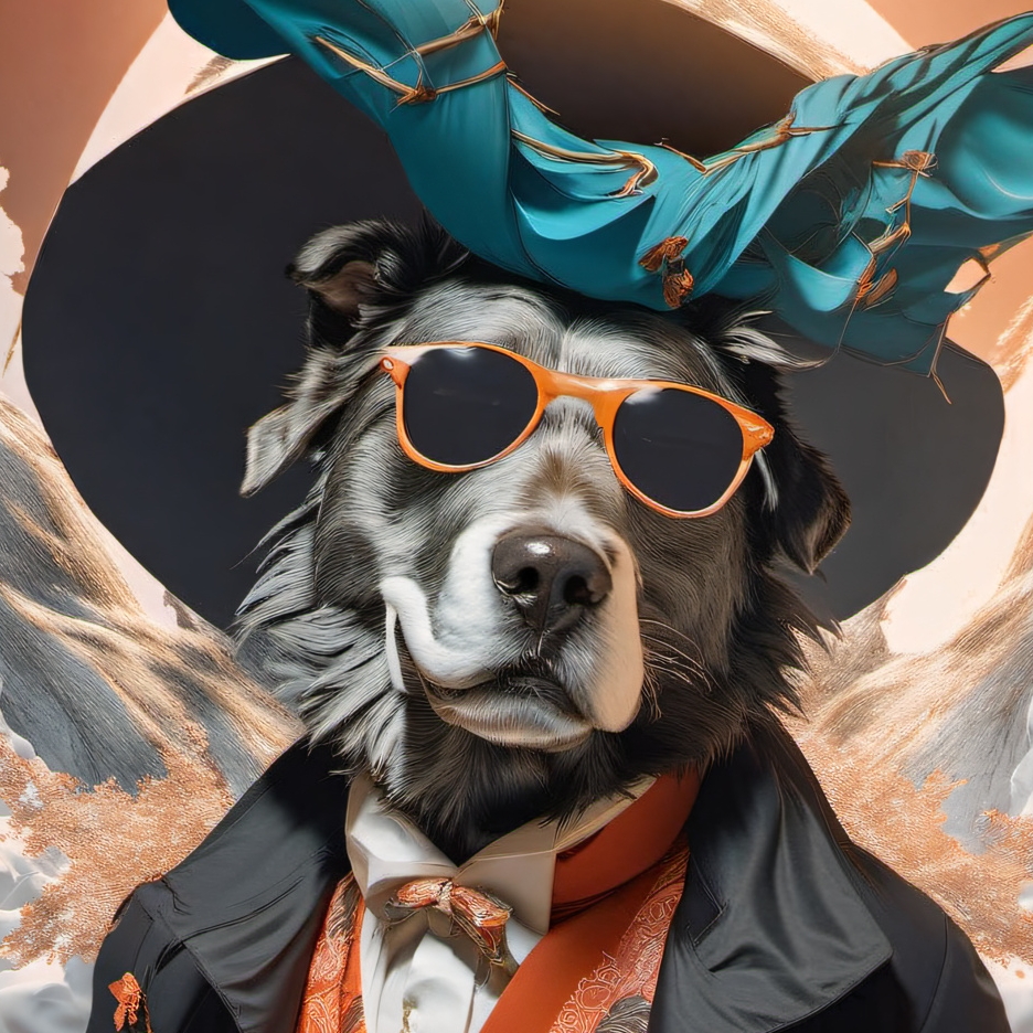 chat with ai character: mila dog (serious)