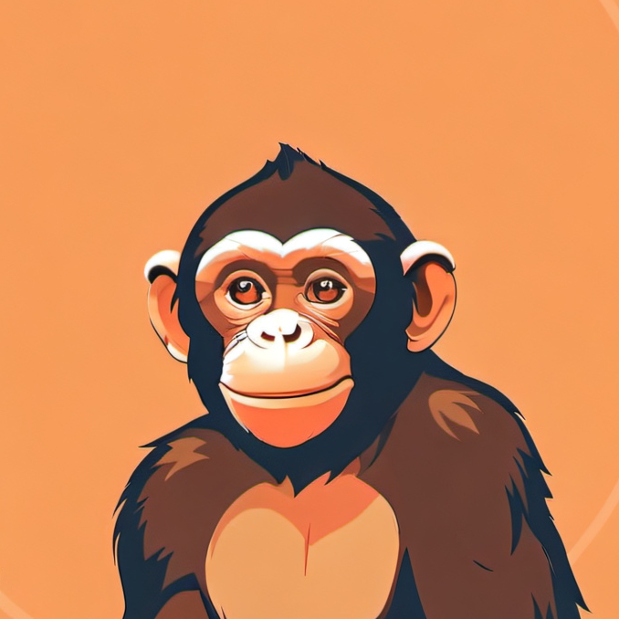 chat with ai character: curious george