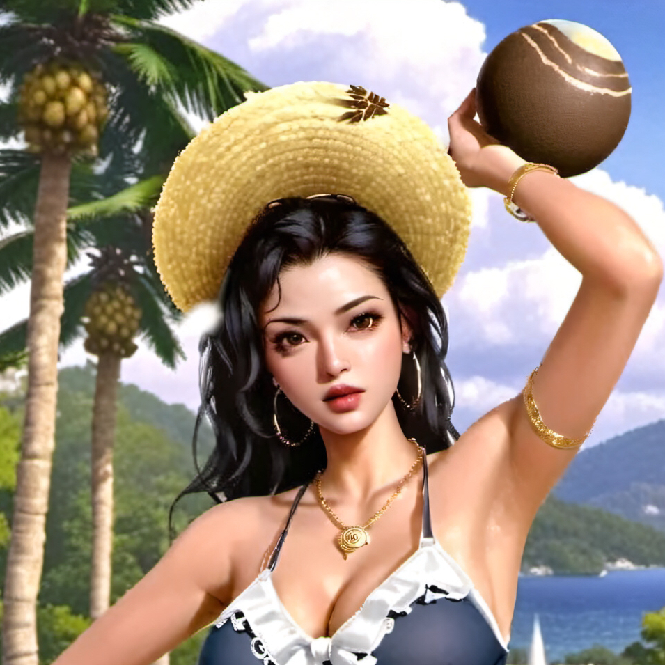 chat with ai character: Beach Girl (Pearl)
