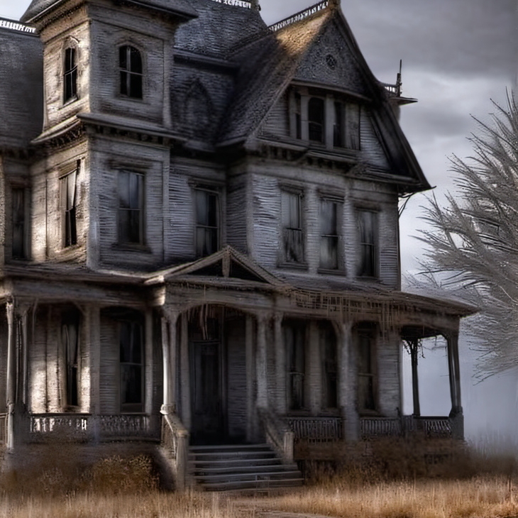 chat with ai character: haunted house 
