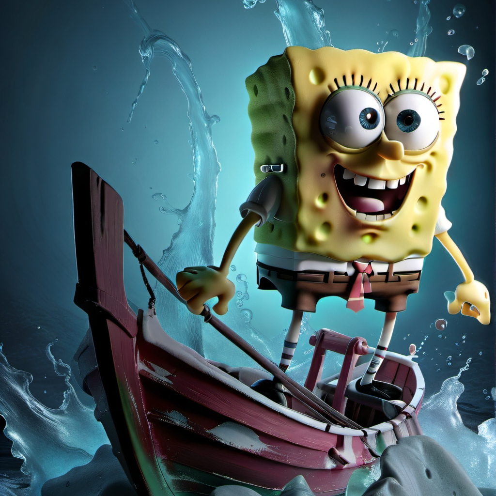chat with ai character: spongebob