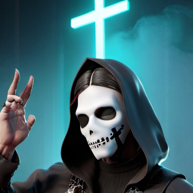 chat with ai character: ghost 