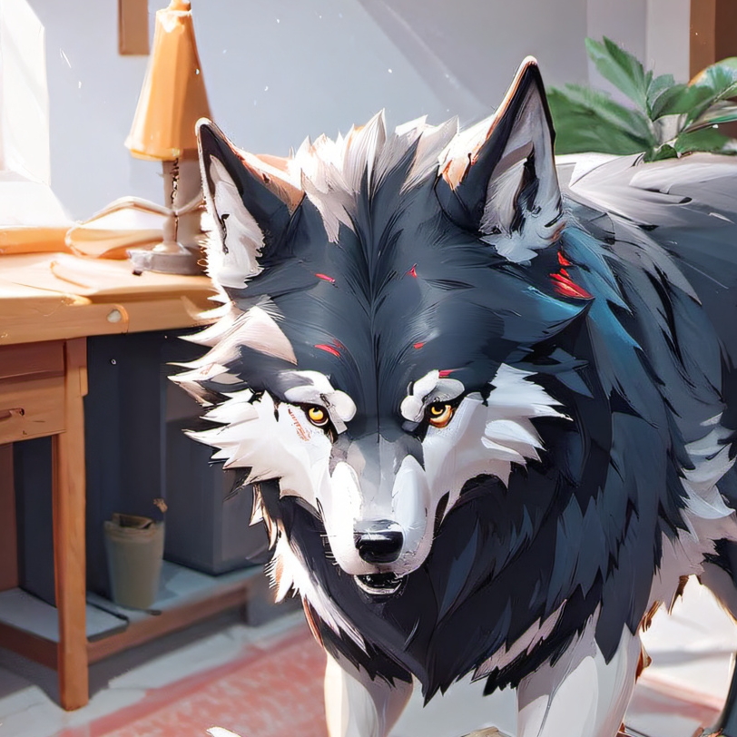 chat with ai character: wolf story