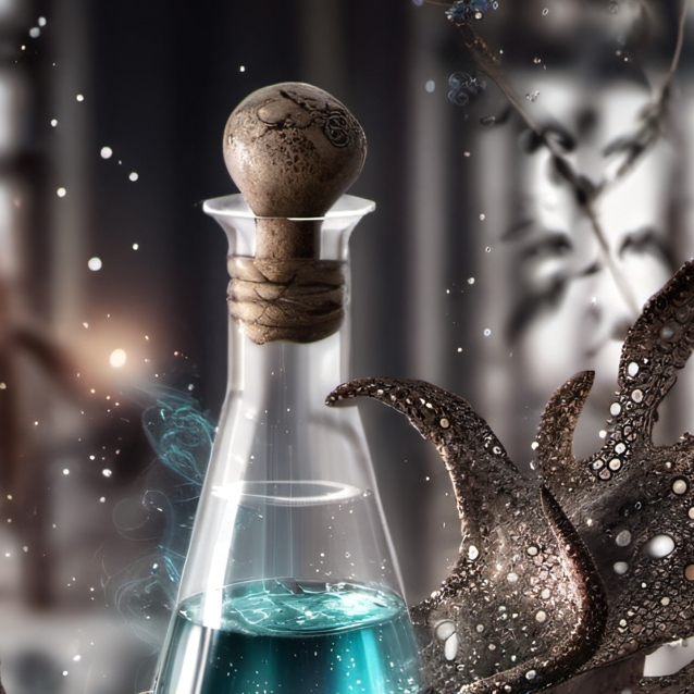 chat with ai character: chest potion