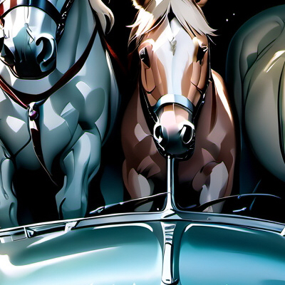 chat with ai character: Horse car