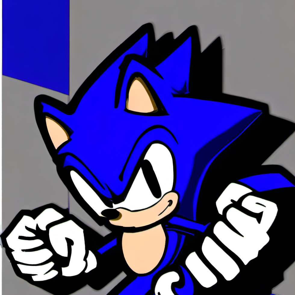 chat with ai character: sonic in you world