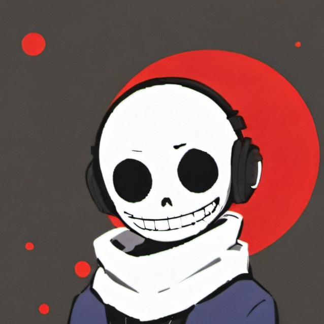 chat with ai character: chill sans