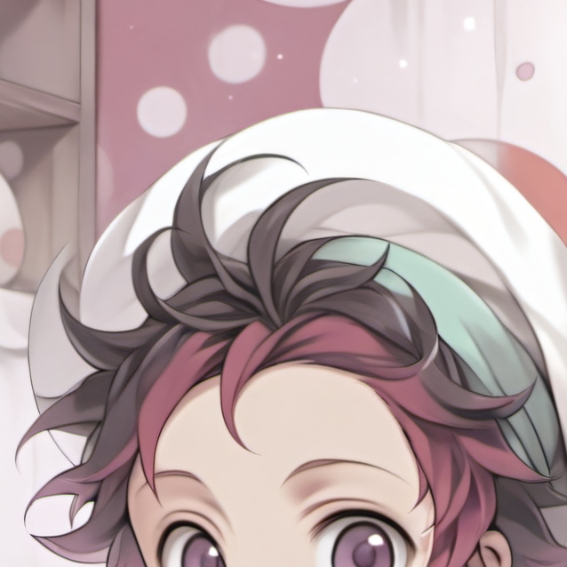 chat with ai character: baby tanjiro