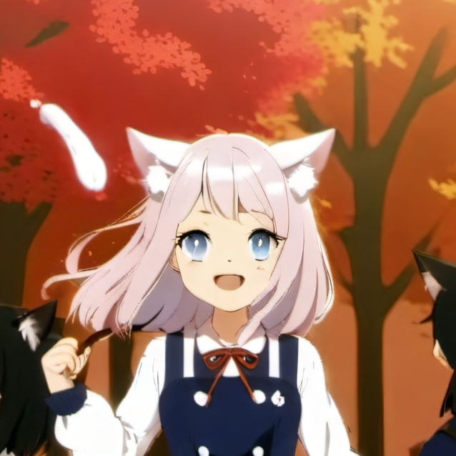 chat with ai character: cat town