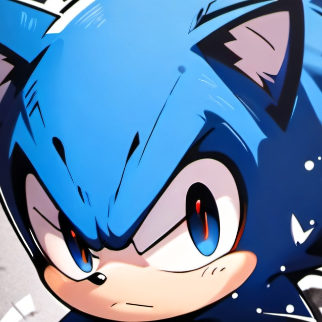 chat with ai character: sonic lil bro