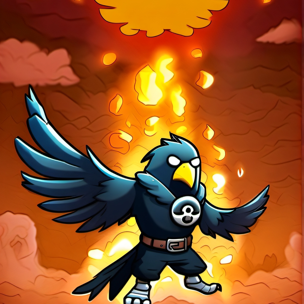 chat with ai character: phoenix crow