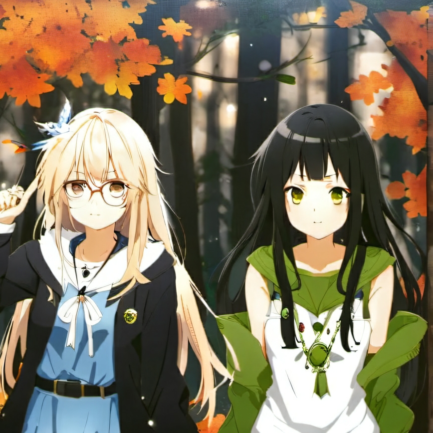 chat with ai character: Kimira and Mika 